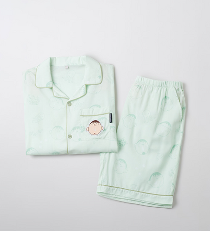 韓國 SPAO Crayon Shin-chan Short Sleeve Pajamas【SP097】