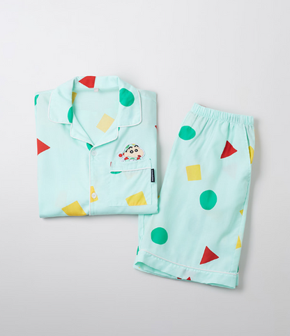 韓國 SPAO Crayon Shin-chan Short Sleeve Pajamas【SP097】