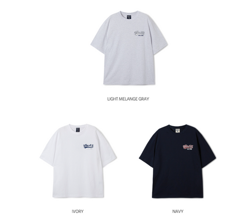 韓國 Who.A.U Steve Back Graphic T-shirt【WA127】