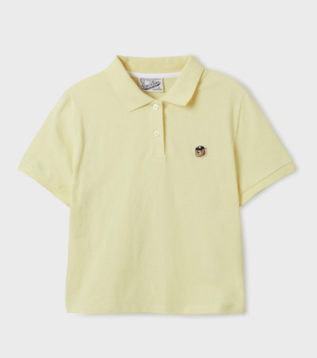 韓國 WhoAU Women's Steve Crop Collar T-Shirt【WA133】