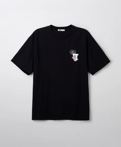 韓國 SPAO Striped Puppy T-shirt【SP103】