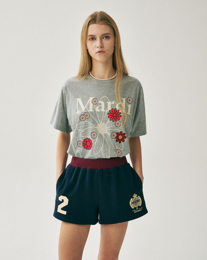 韓國 Mardi Mercredi TSHIRT FLOWERMARDI BLOSSOM【MM045】
