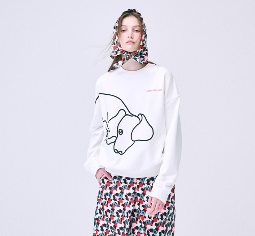韓國 Mardi Mercredi SWEATSHIRT DDANJI CH.01【MM070】