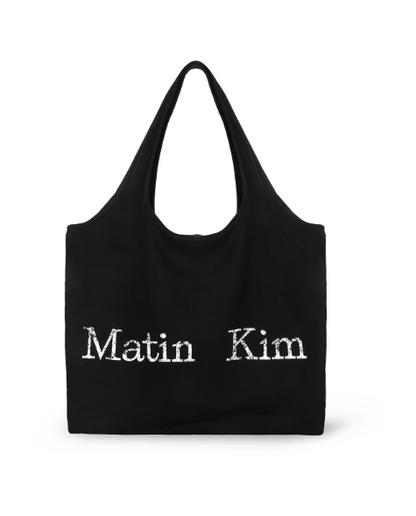 韓國 Matin Kim CRACKED LOGO ECOBAG【MK123】