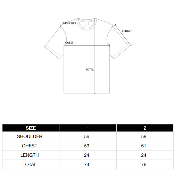 韓國 ADLV FRENCH ALIEN BEAR SHORT SLEEVE T-SHIRT【AD014】