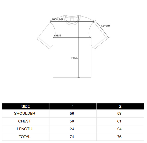 韓國 ADLV FRENCH ALIEN BEAR SHORT SLEEVE T-SHIRT【AD014】