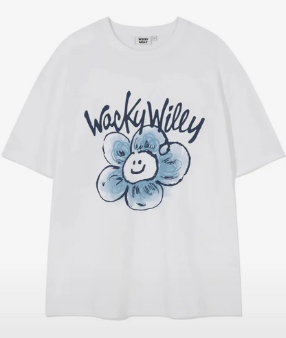韓國 Wacky Willy Big Lily Short Sleeve T-Shirt【WW221】