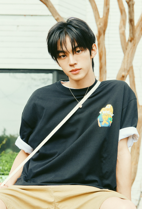 韓國 Wacky Willy Kiki Ocean Graphic Short Sleeve T-Shirt【WW230】