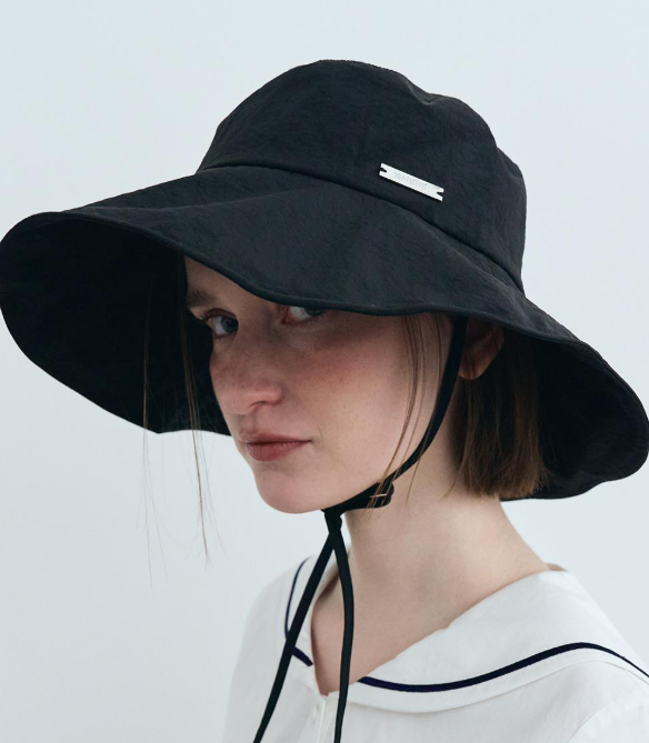 韓國 Marithe Francois Girbaud W STRAP WIDE BUCKET HAT【MF587】