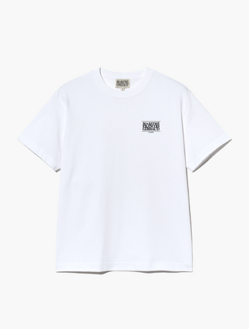 韓國 Marithe Francois Girbaud Crew neck logo T-shirt【MF498】