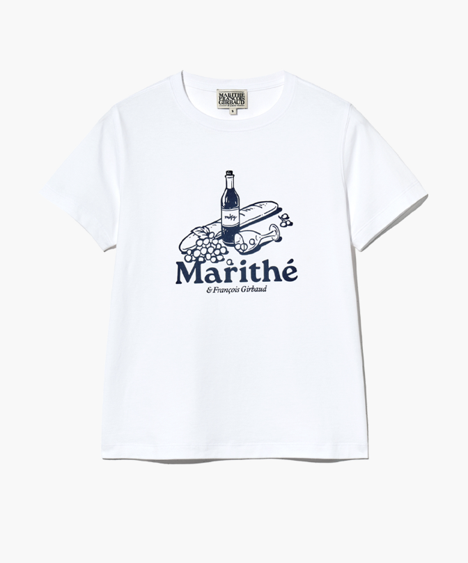 【現貨】韓國 Marithe Francois Girbaud Wine Glass T-shirt【MF501】