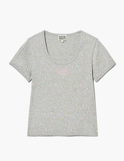 韓國 Marithe Francois Girbaud U Neck T-shirt【MF506】