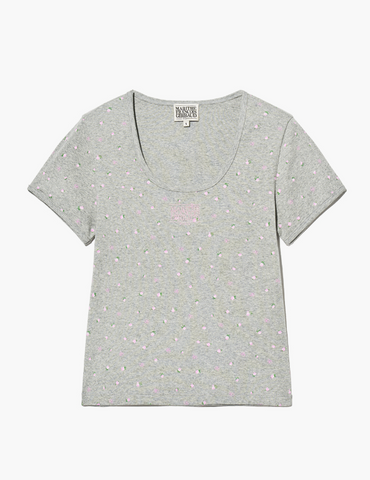 韓國 Marithe Francois Girbaud U Neck T-shirt【MF506】