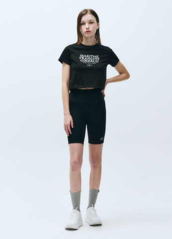 韓國 Marithe Francois Girbaud MOUVEMENT W AEROCOOL CROP T-shirt（涼感）【MF499】