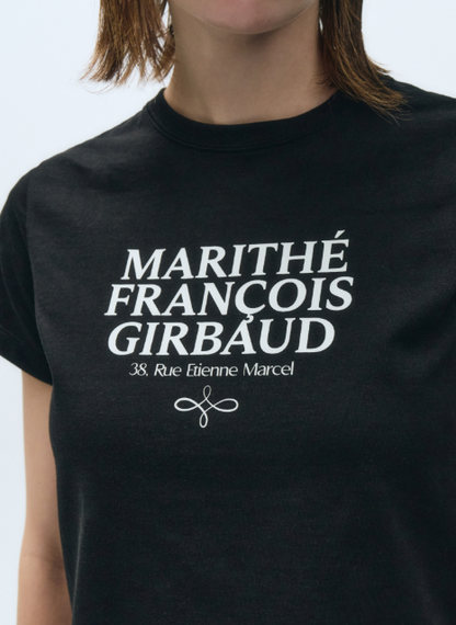韓國 Marithe Francois Girbaud MOUVEMENT W AEROCOOL CROP T-shirt（涼感）【MF499】