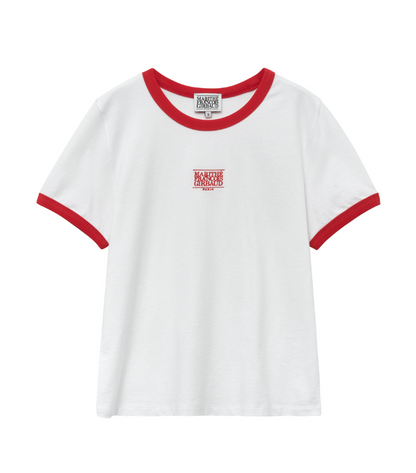 韓國 MFG W CLASSIC LOGO RINGER TEE 【MF164】