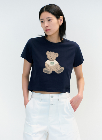 韓國 MFG DOODLE BEAR CROP 【MF167】