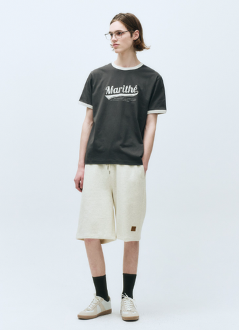 韓國 Marithe Francois Girbaud Vintage Baseball Ringer Tee【MF414】