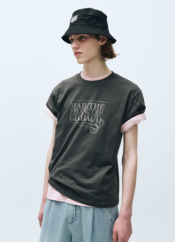 韓國 Marithe Francois Girbaud Classic Logo Stamp Tee【MF459】