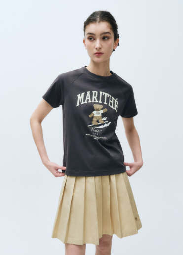 【現貨】韓國 Marithe Francois Girbaud Bear T-shirt【MF500】