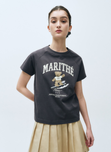 【現貨】韓國 Marithe Francois Girbaud Bear T-shirt【MF500】
