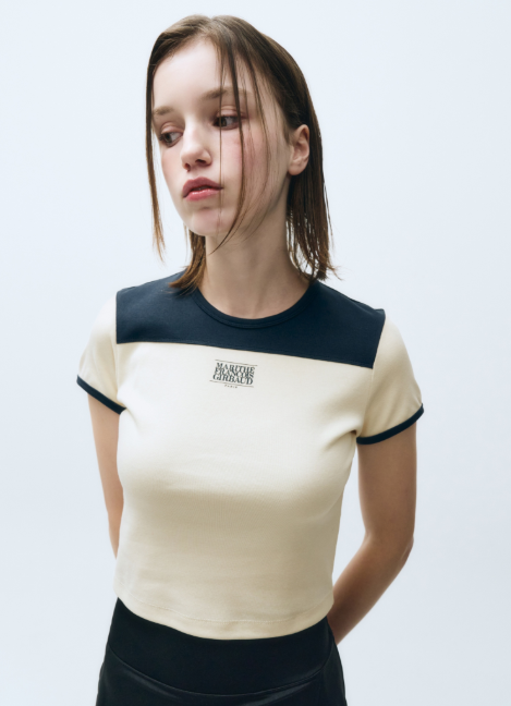 韓國 Marithe Francois Girbaud MOUVEMENT W SLIM RINGER TEE【MF454】