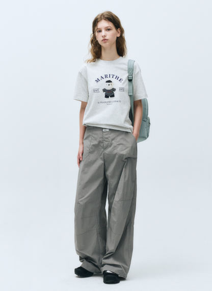韓國 Marithe Francois Girbaud DOODLE BEAR IMAGE GRAPHIC TSHIRT【MF484】