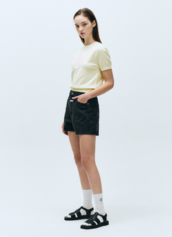 韓國 Marithe Francois Girbaud Women's DENIM SHORTS【MF496】