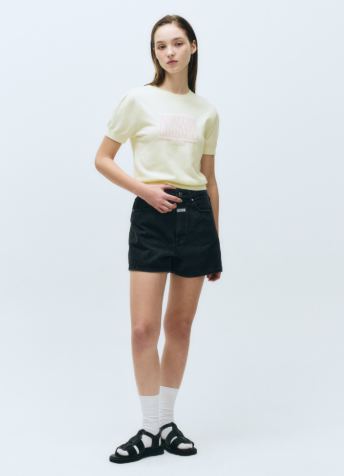 韓國 Marithe Francois Girbaud Women's DENIM SHORTS【MF496】