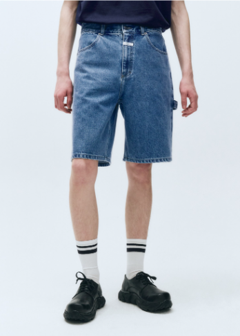 韓國 Marithe Francois Girbaud MENS CARPENTER DENIM SHORTS【MF495】