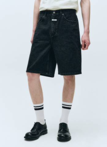 韓國 Marithe Francois Girbaud MENS CARPENTER DENIM SHORTS【MF495】