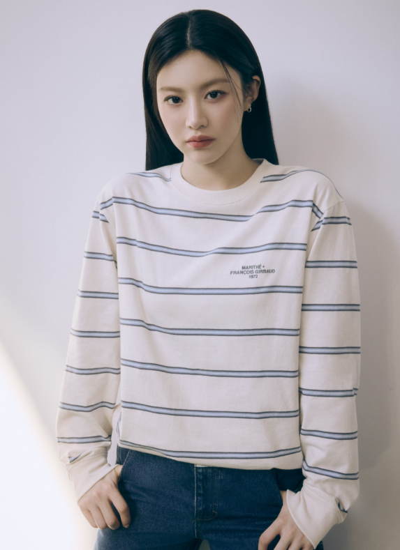 韓國 Marithe Francois Girbaud STRIPE LONG SLEEVE【MF486】