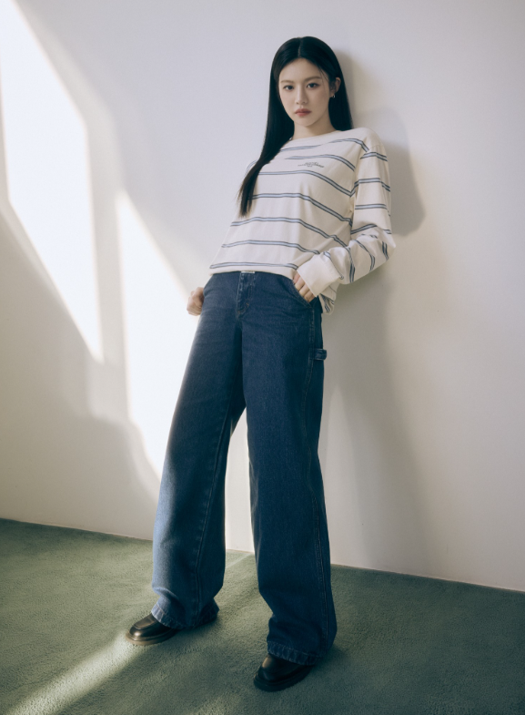 韓國 Marithe Francois Girbaud STRIPE LONG SLEEVE【MF486】