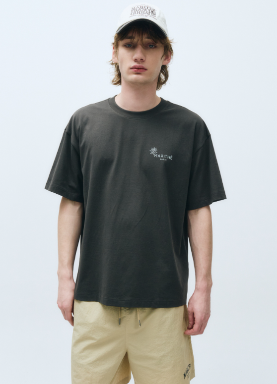 韓國 Marithe Francois Girbaud PARIS GRAPHIC OVERSIZED T-SHIRTS【MF582】