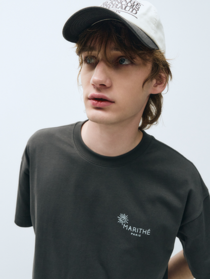 韓國 Marithe Francois Girbaud PARIS GRAPHIC OVERSIZED T-SHIRTS【MF582】