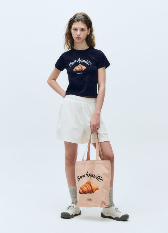 韓國 Marithe Francois Girbaud BREAD GRAPHIC ECO BAG【MF448】