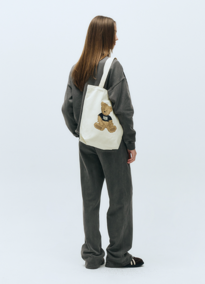 韓國 Marithe Francois Girbaud DOODLE BEAR ECO BAG【MF416】