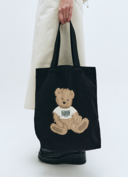 韓國 Marithe Francois Girbaud DOODLE BEAR ECO BAG【MF416】