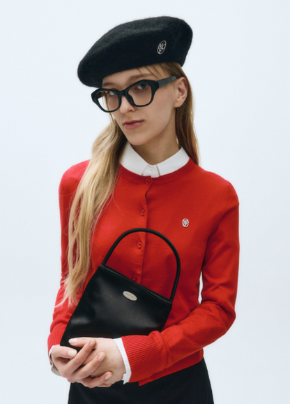 韓國 Marithe Francois Girbaud REGULAR LOGO SATIN MINI BAG 【MF308】