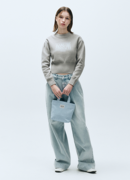 韓國 Marithe Francois Girbaud LASSIC LOGO CANVAS TOTE BAG 【MF304】
