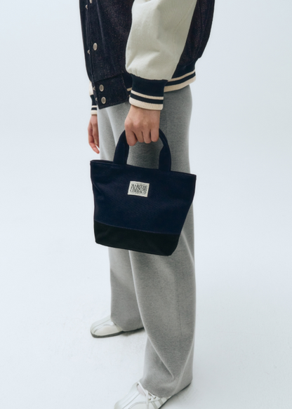 韓國 Marithe Francois Girbaud LASSIC LOGO CANVAS TOTE BAG 【MF304】
