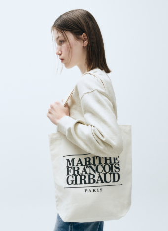 韓國 Marithe Francois Girbaud Classic Logo Eco Bag【MF429】