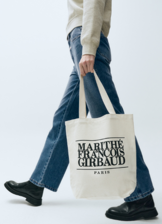 韓國 Marithe Francois Girbaud Classic Logo Eco Bag【MF429】