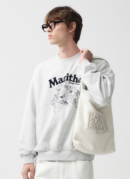 韓國 Marithe Francois Girbaud CLASSIC LOGO BOUCLE SHOULDER BAG【MF039】