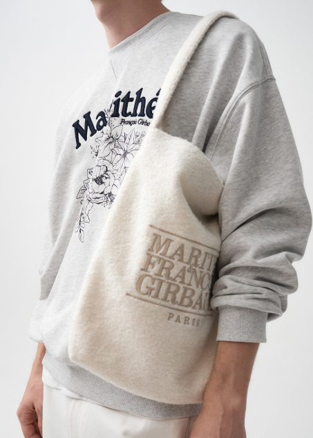 韓國 Marithe Francois Girbaud CLASSIC LOGO BOUCLE SHOULDER BAG【MF039】