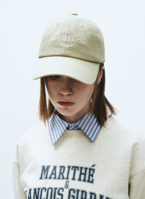 韓國 Marithe Francois Girbaud REGULAR LOGO CAP【MF515】