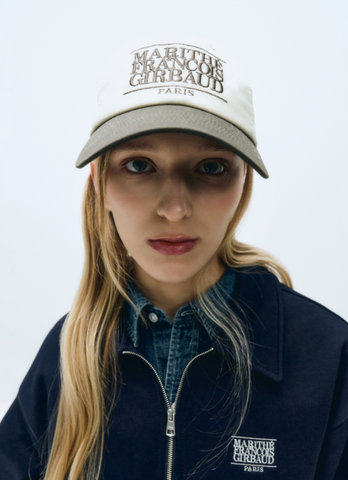 韓國 Marithe Francois Girbaud 車銀優 同款 CLASSIC LOGO 6PANEL COLOR BLOCK CAP【MF421】