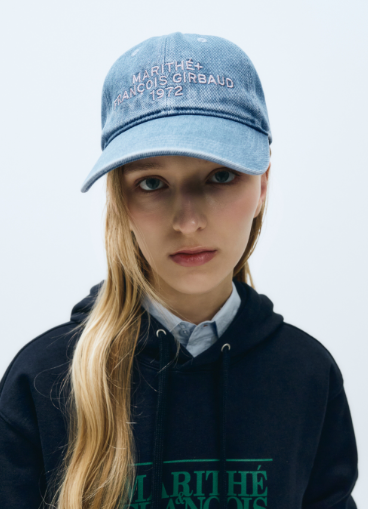 韓國 Marithe Francois Girbaud LETTERING LOGO BALL CAP 【MF303】