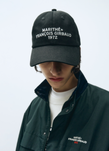 韓國 Marithe Francois Girbaud LETTERING LOGO BALL CAP 【MF303】
