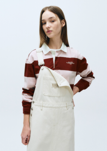 韓國 Marithe Francois Girbaud STRIPE RUGBY T-SHIRT【MF440】